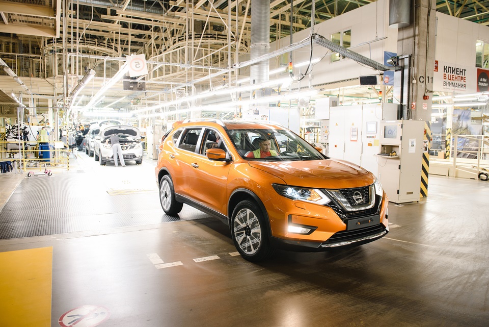 Завод Nissan в Санкт-Петербурге выпустил 350 000 автомобилей